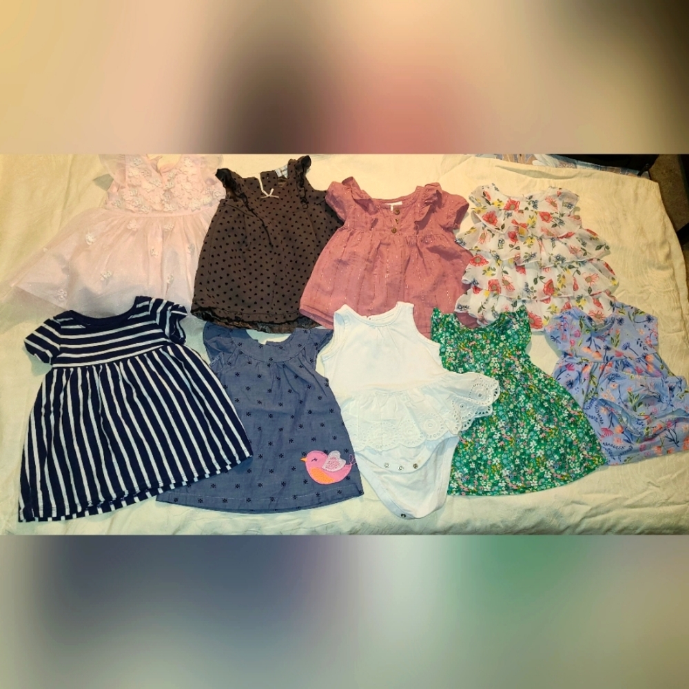 Baby dresses (3-6 months)